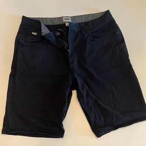 Vans Walter Chino Shorts Mens 34 Black Stretch Off The Wall